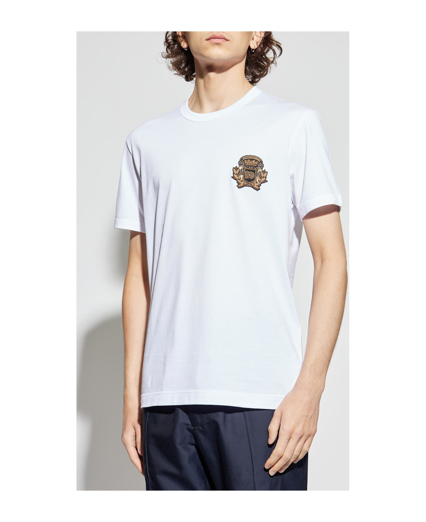 Dolce & Gabbana T-shirt With Applique - 3