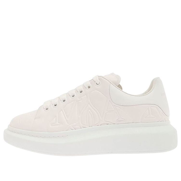 Alexander McQueen Oversized Shoes 'Quilted White' 735767WID719000 - 1