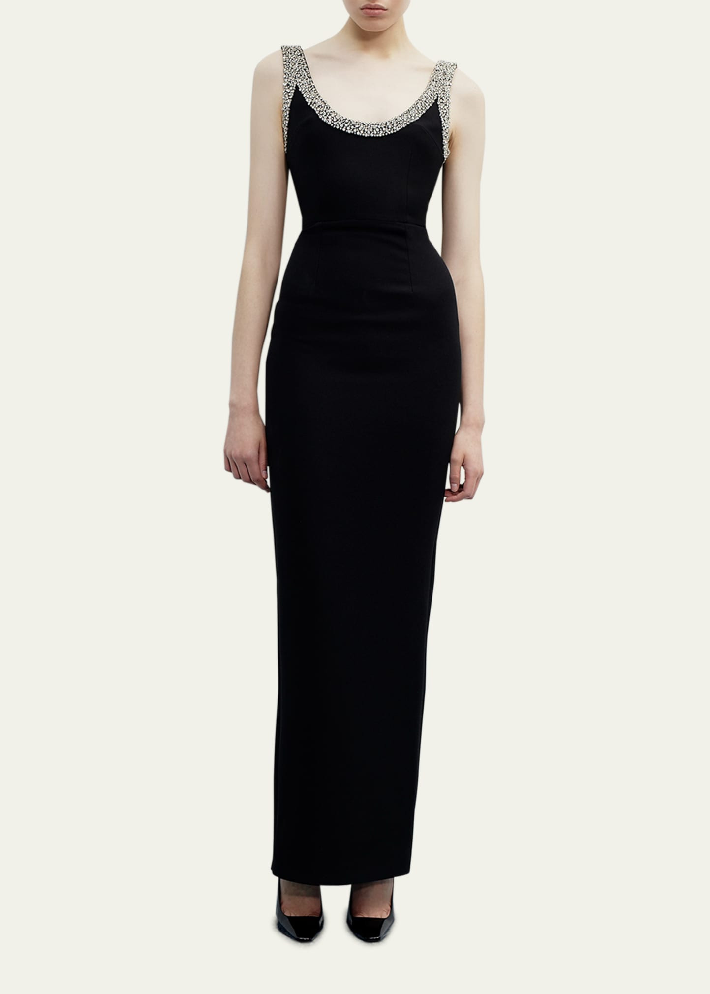 Manu Embellished Sleeveless Gown - 2