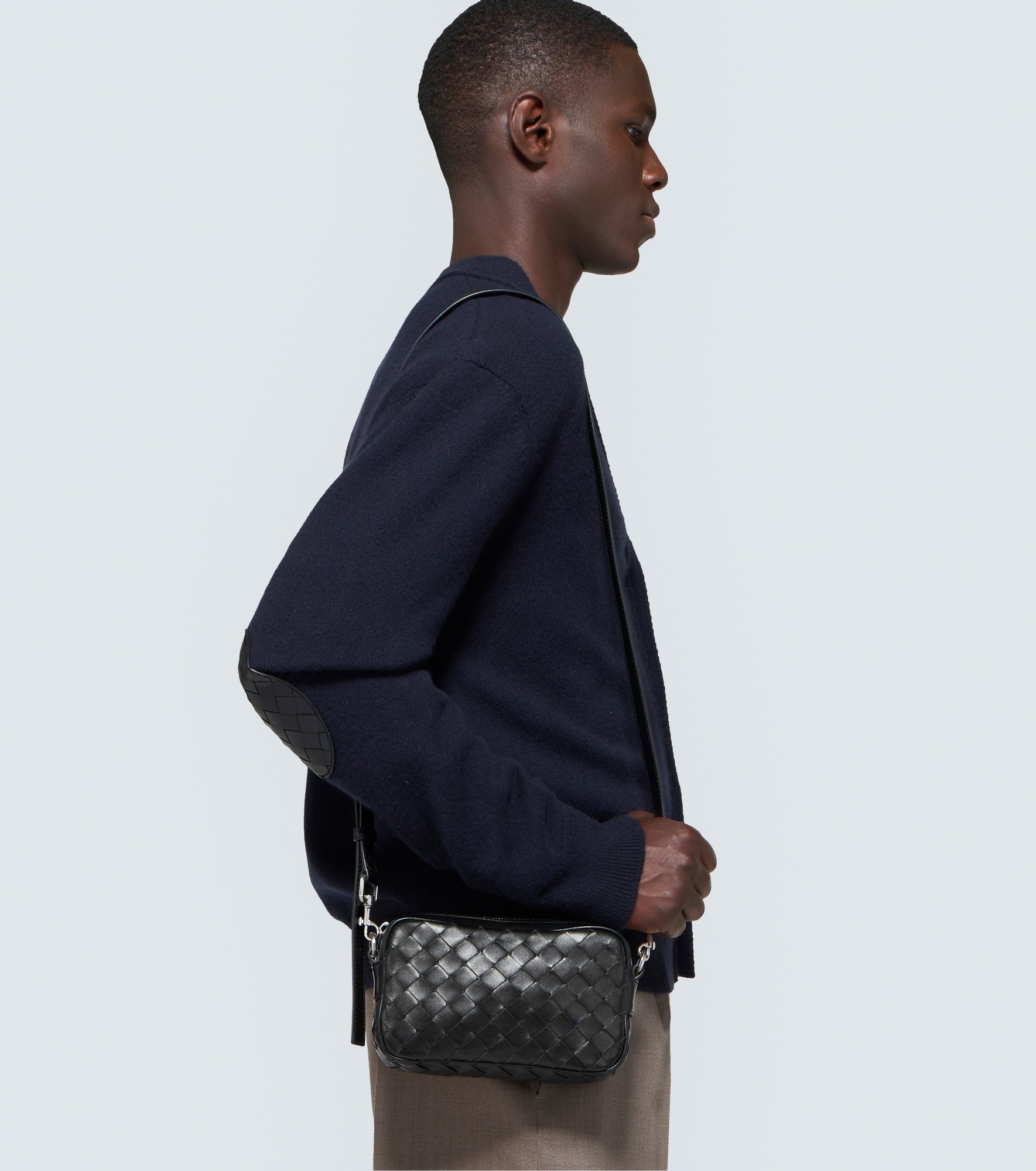 Intrecciato Mini leather crossbody bag - 3