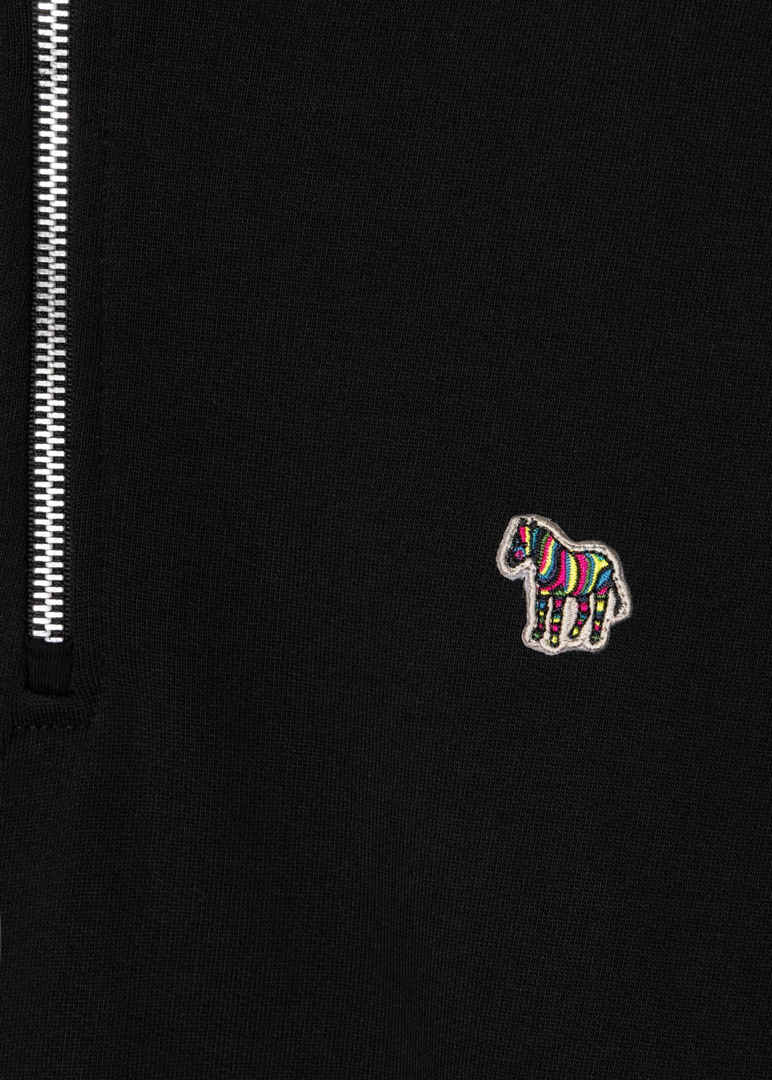 Zebra Logo Zip-Neck Sweatshirt - 2