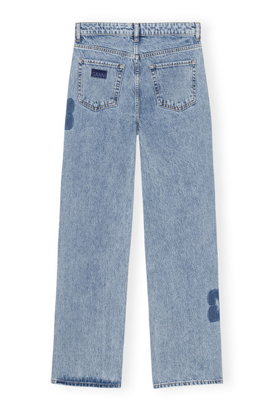 GANNI MID BLUE STONE PATCH IZEY JEANS outlook