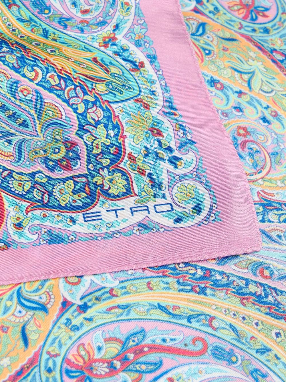 paisley-print handkerchief - 2