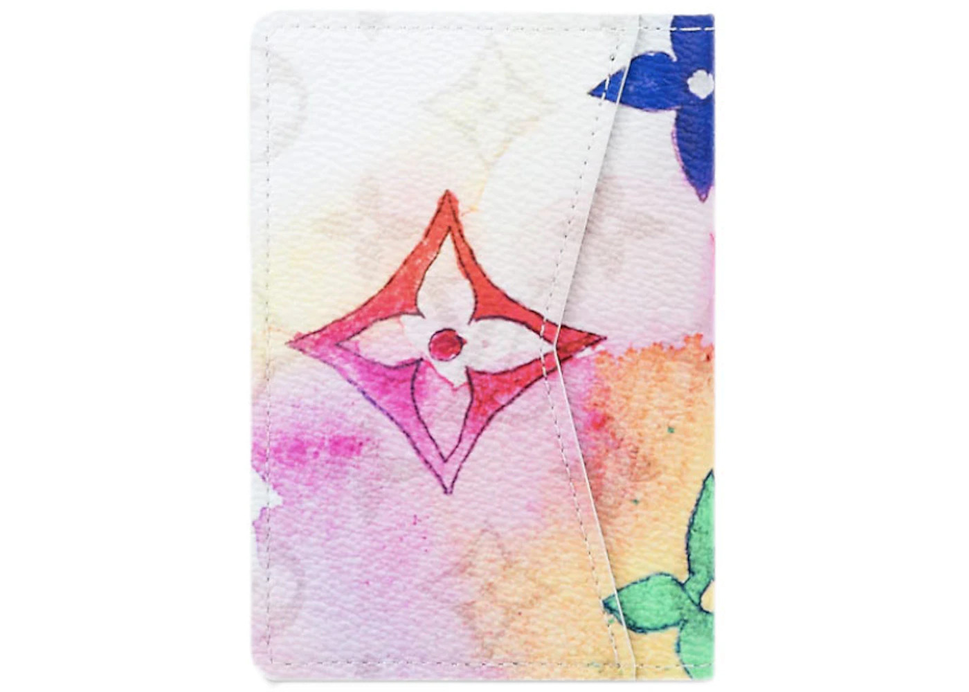 Louis Vuitton Pocket Organizer Monogram Watercolor Multicolor - 2