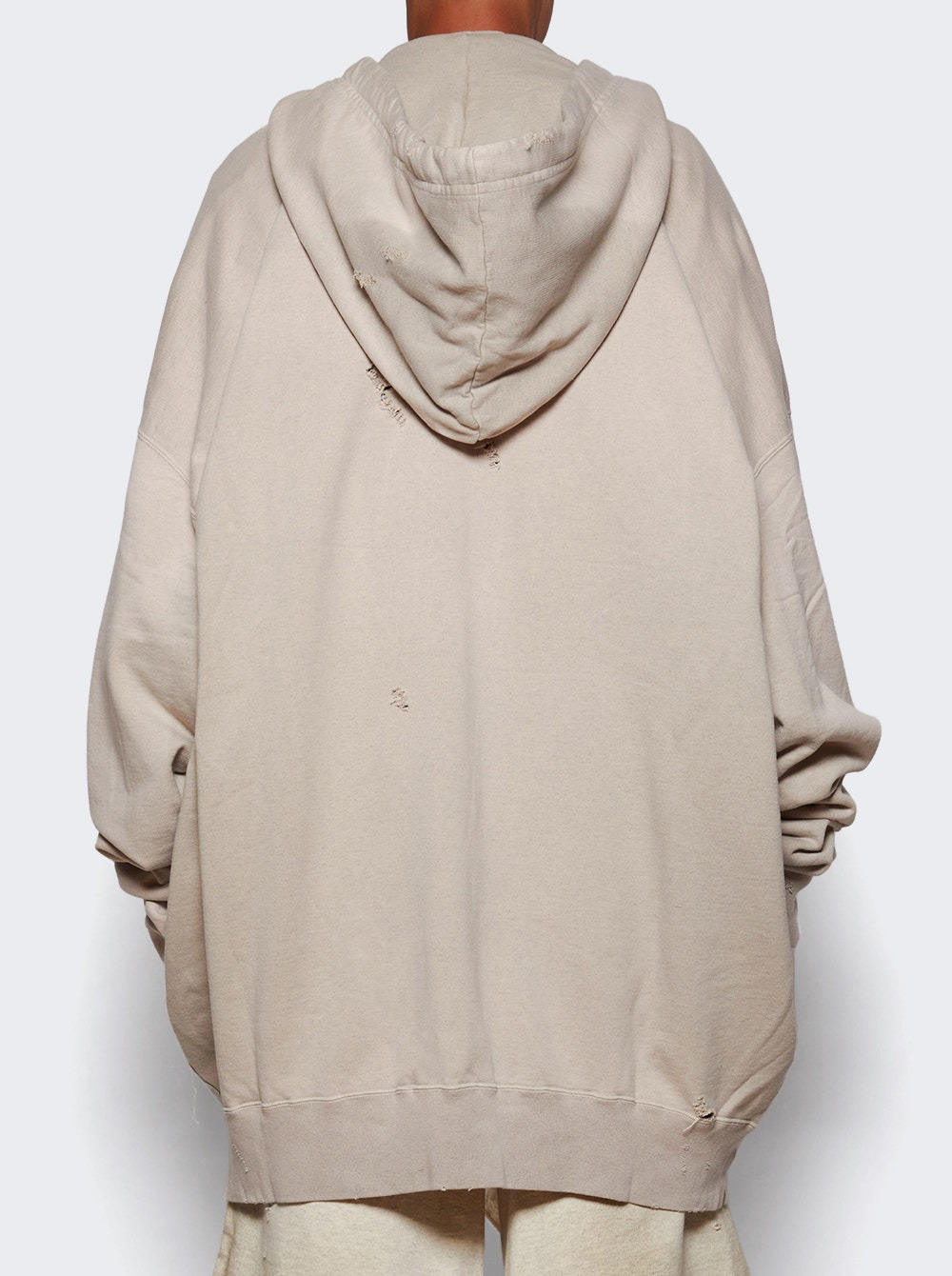 Sun Faded Huge Parka Beige - 4