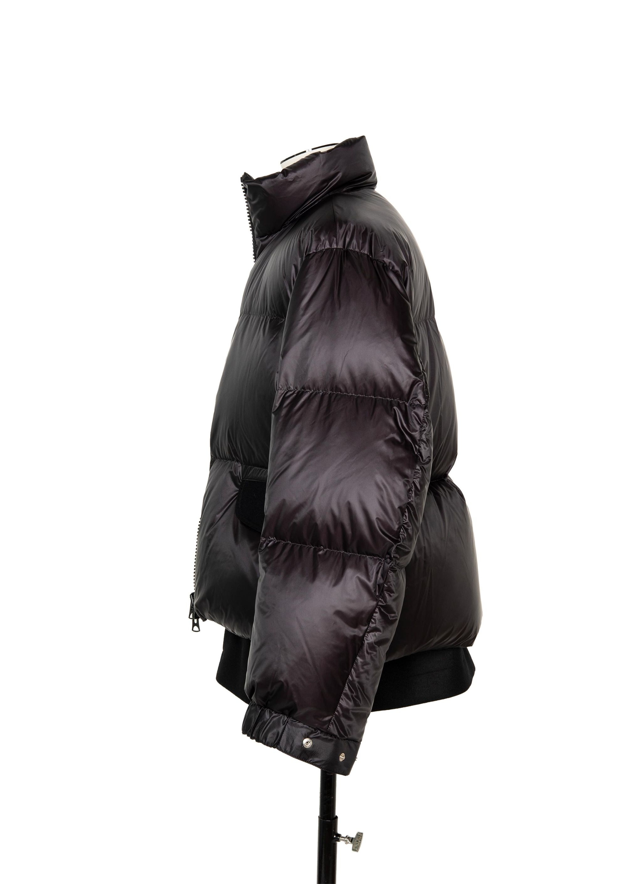 Wool Melton Puffer Blouson - 2