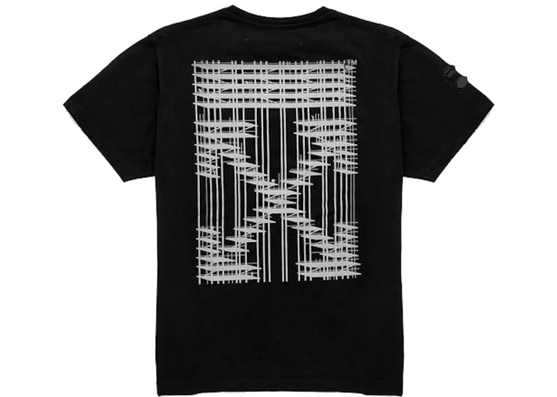 Off-White OFF-WHITE Industrial T-Shirt Black/Silver outlook