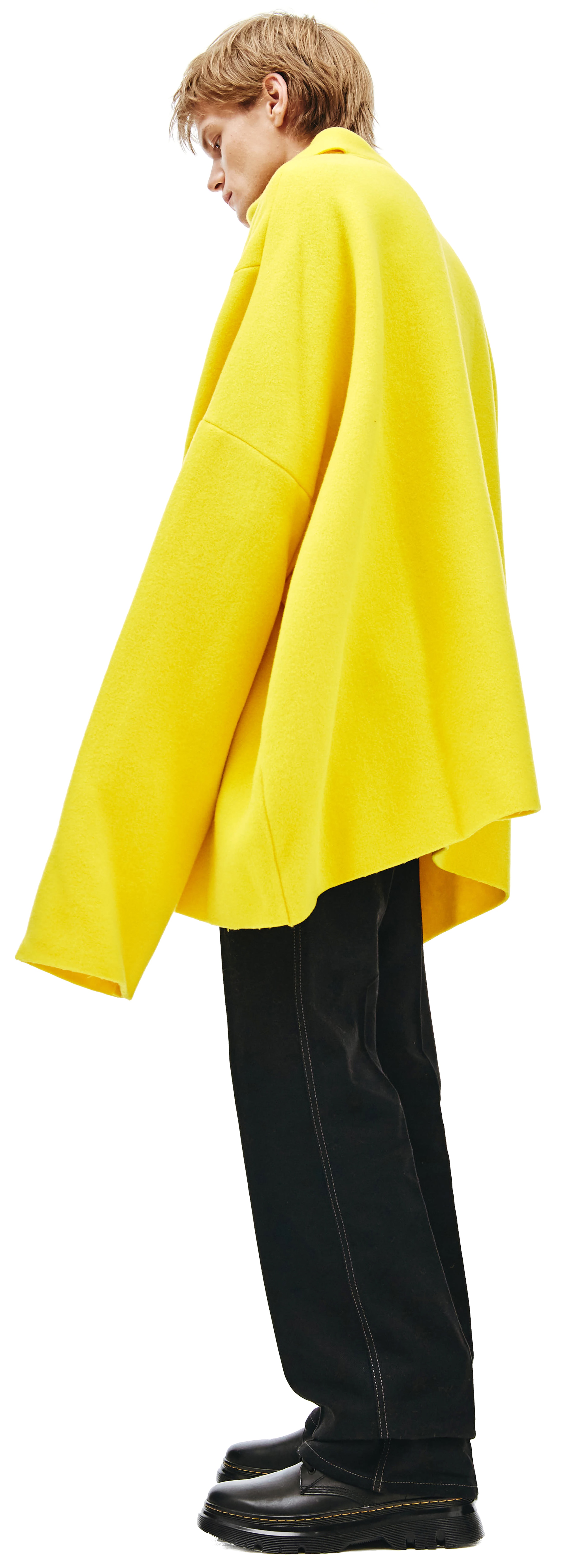 YELLOW OVERSIZED SWEATSHIRT - 2