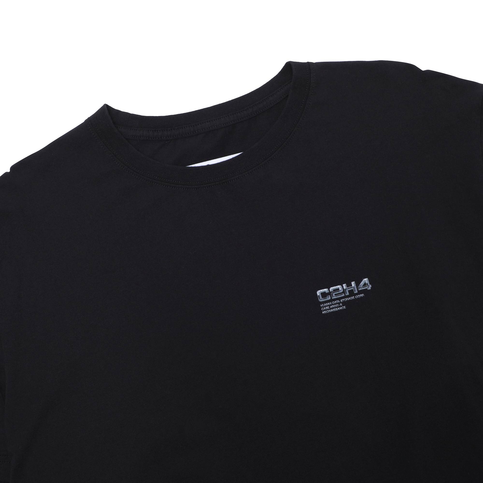 C2H4 Double Layered Long-Sleeve T-shirt 'Black' - 3