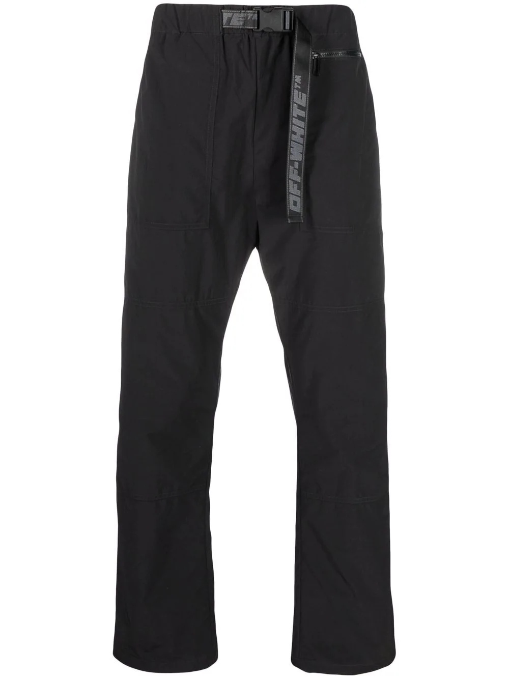 Industrial straight-leg trousers - 1