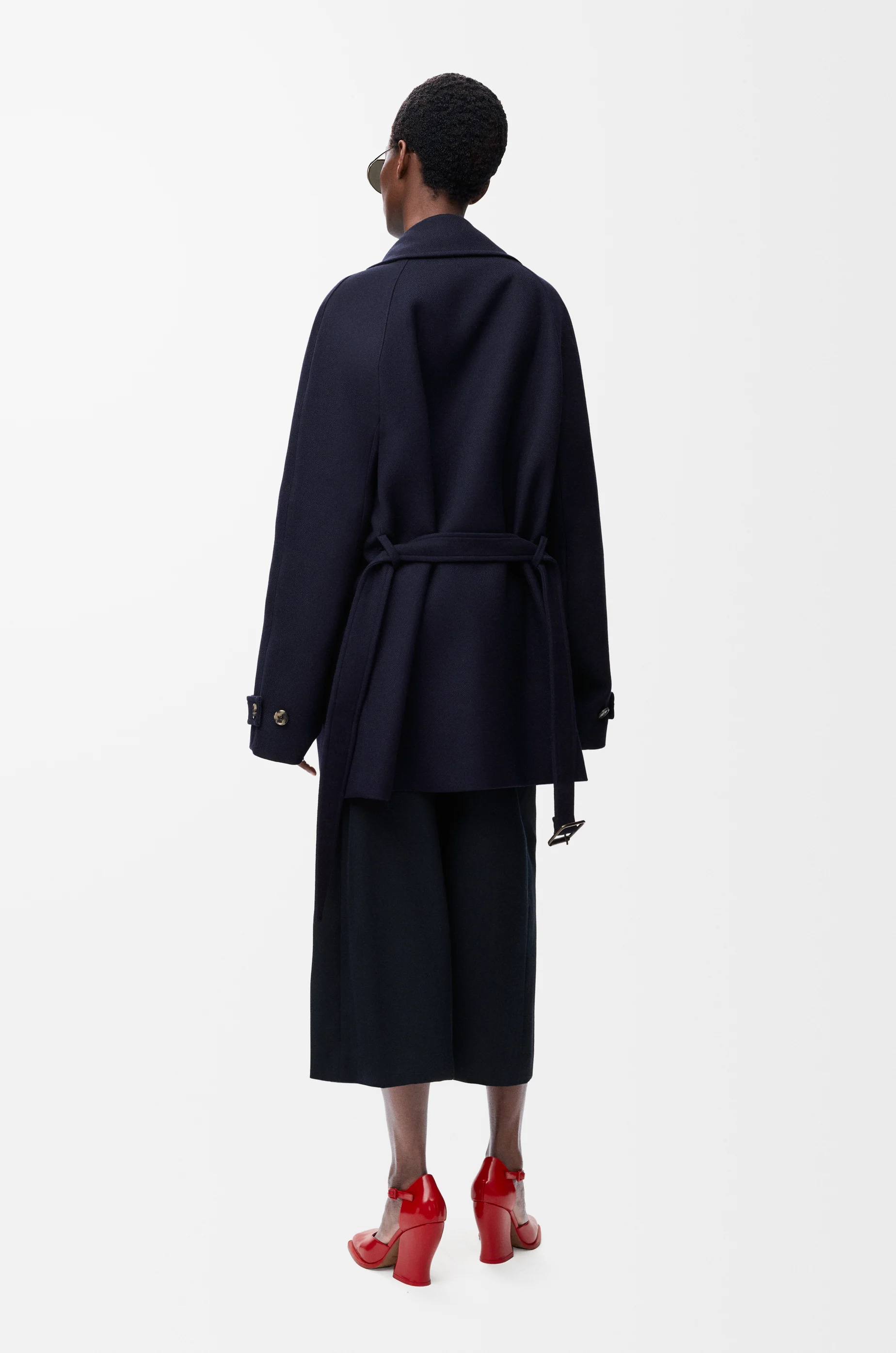 Coat in wool blend - 3