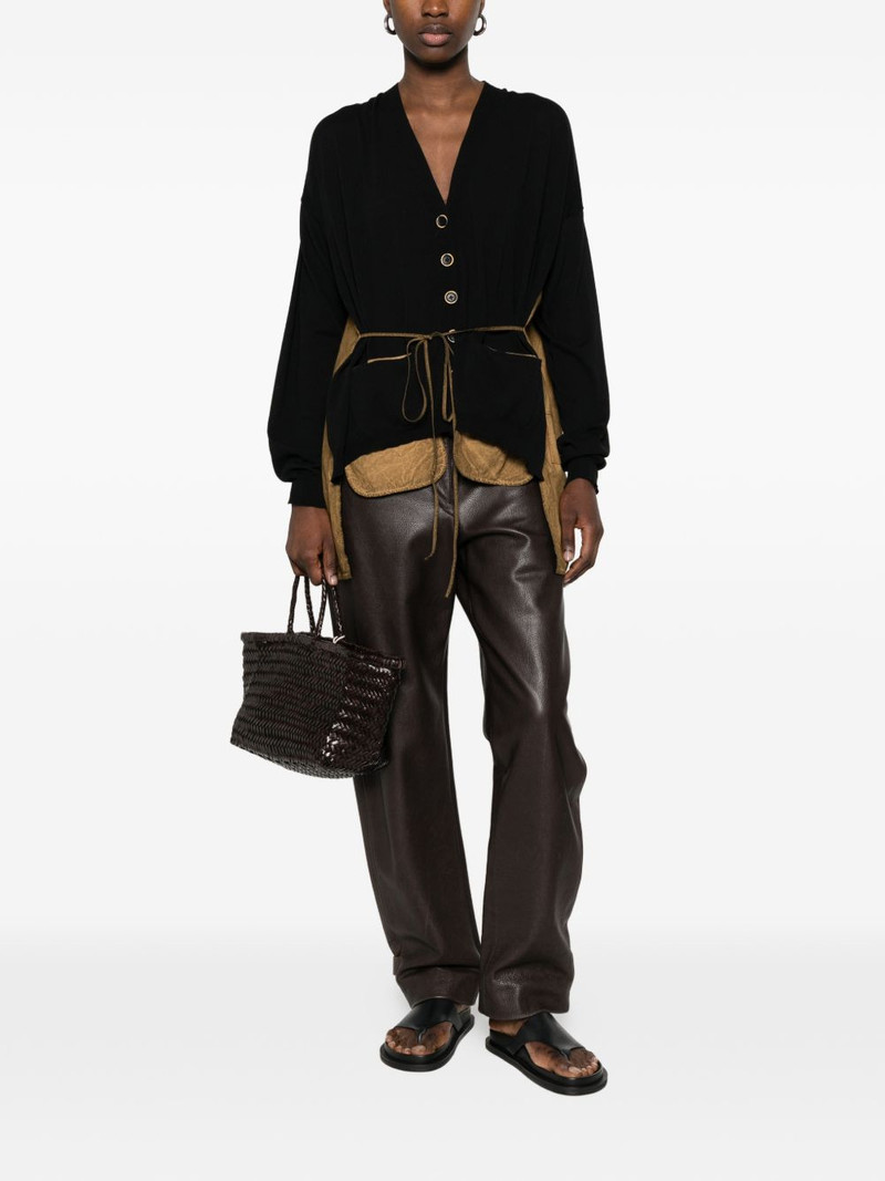 UMA WANG front-pocket cardigan outlook