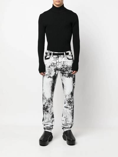 1017 ALYX 9SM treated monochrome skinny-jeans outlook