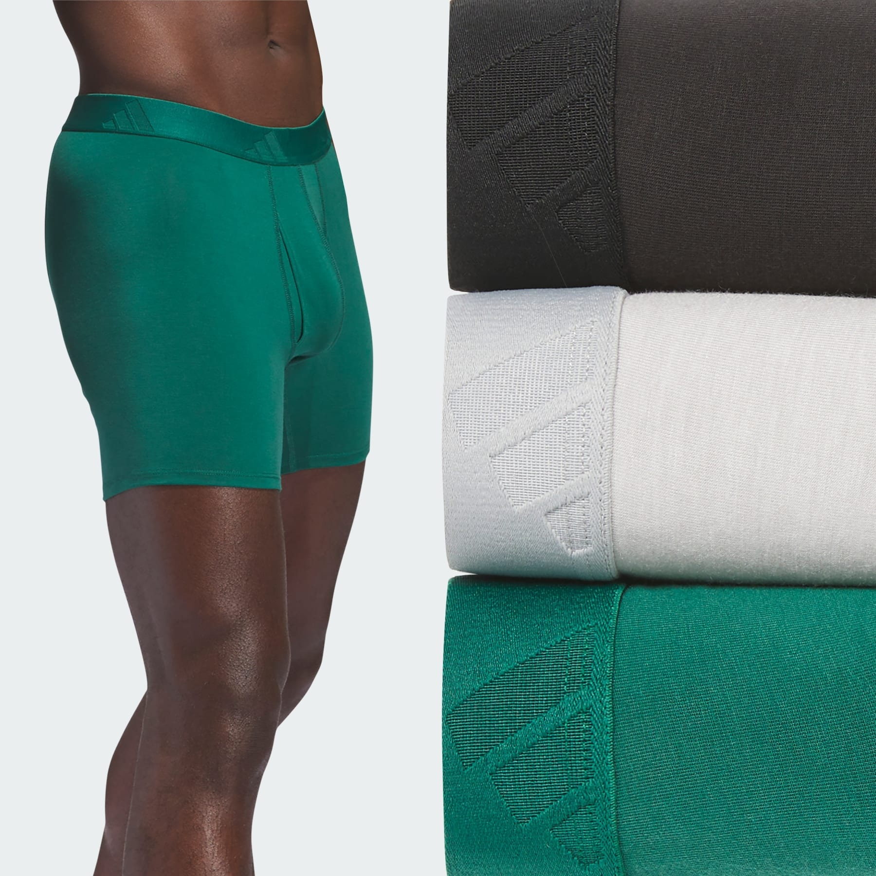 Luxe Comfort 3-Pack Boxer Briefs - 6