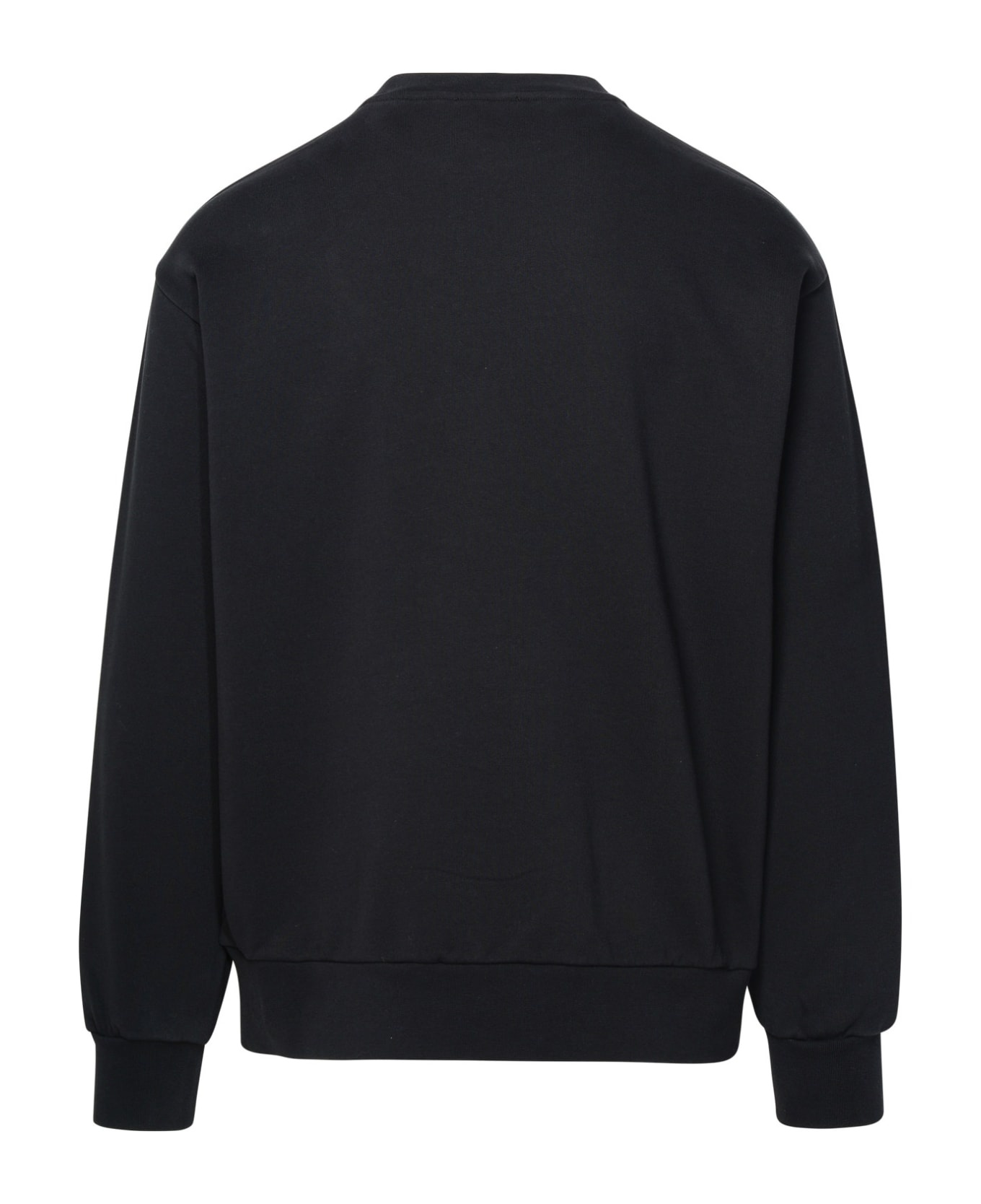 Black Cotton Sweatshirt - 3