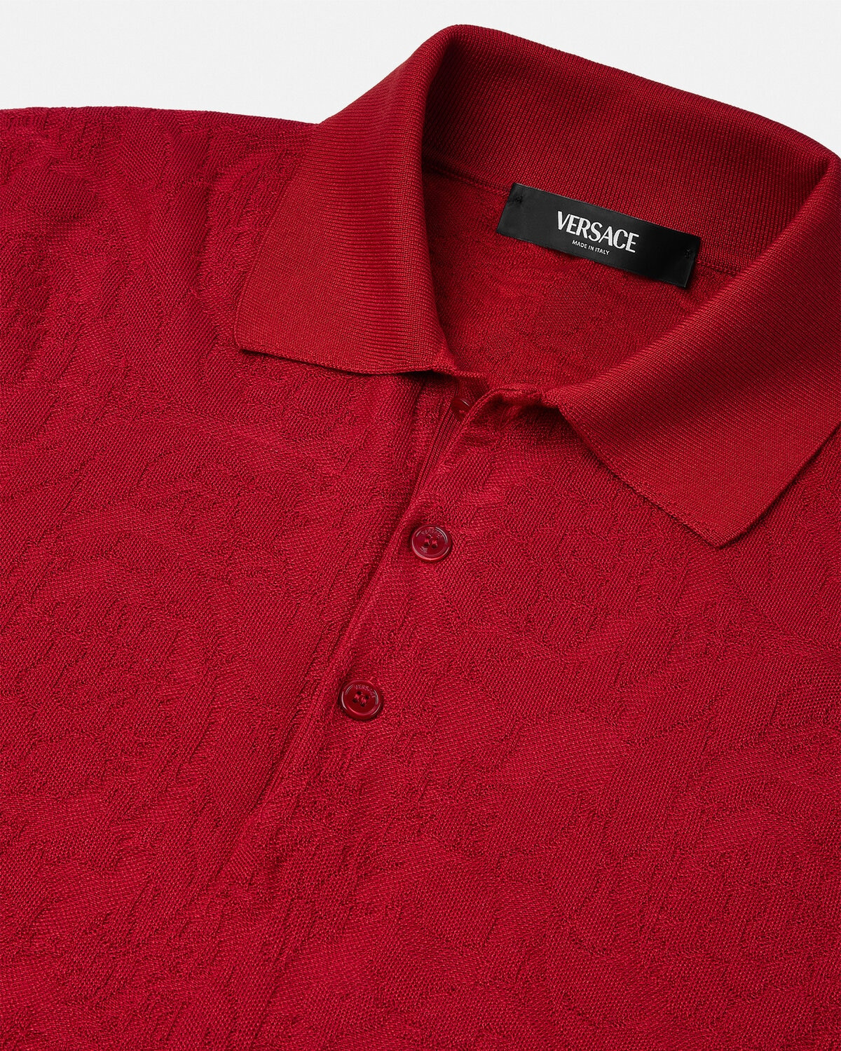 Barocco Knit Polo Shirt - 2