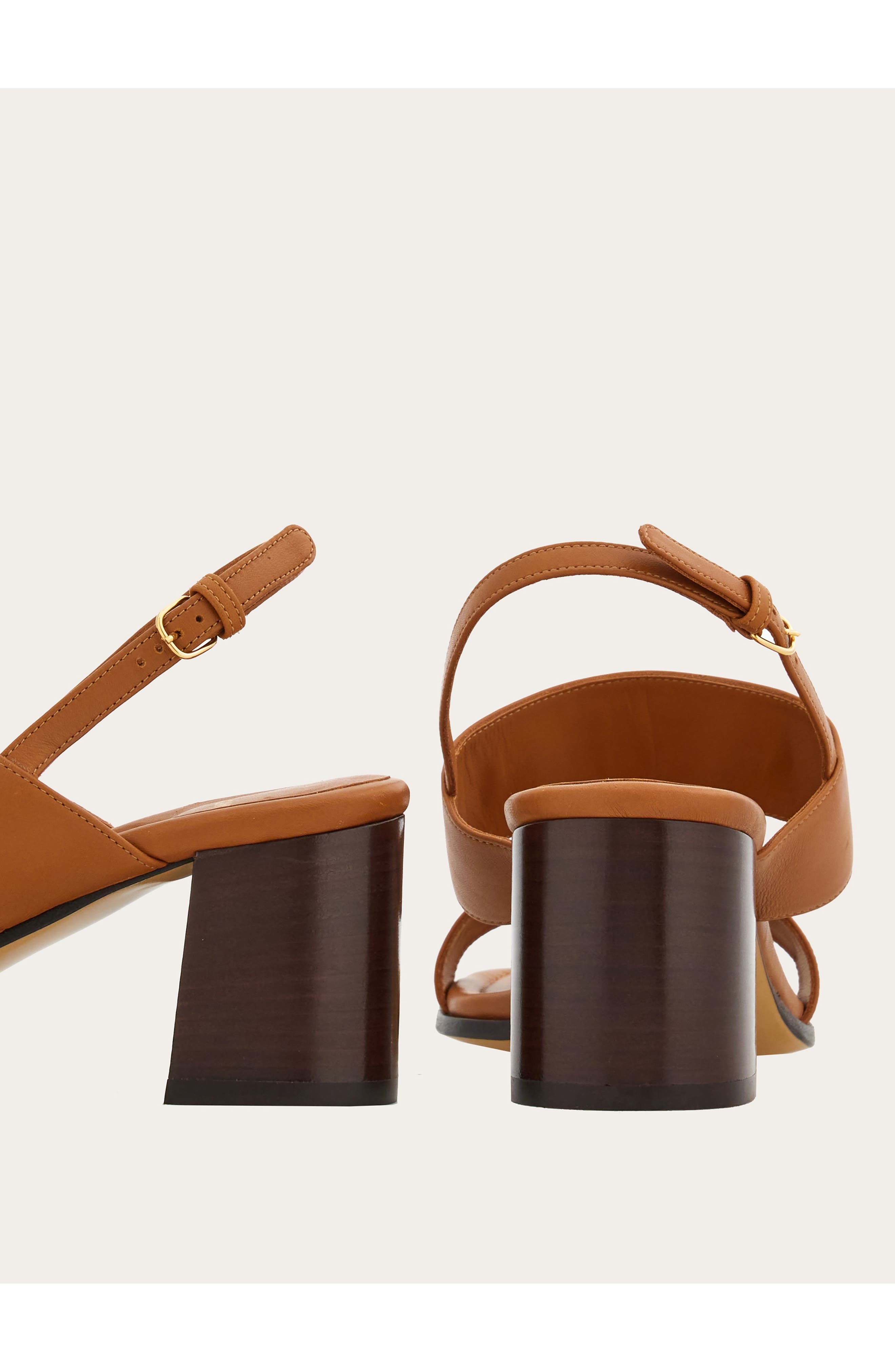 FERRAGAMO Lou Gancio Slingback Sandal in Cuoio at Nordstrom - 3