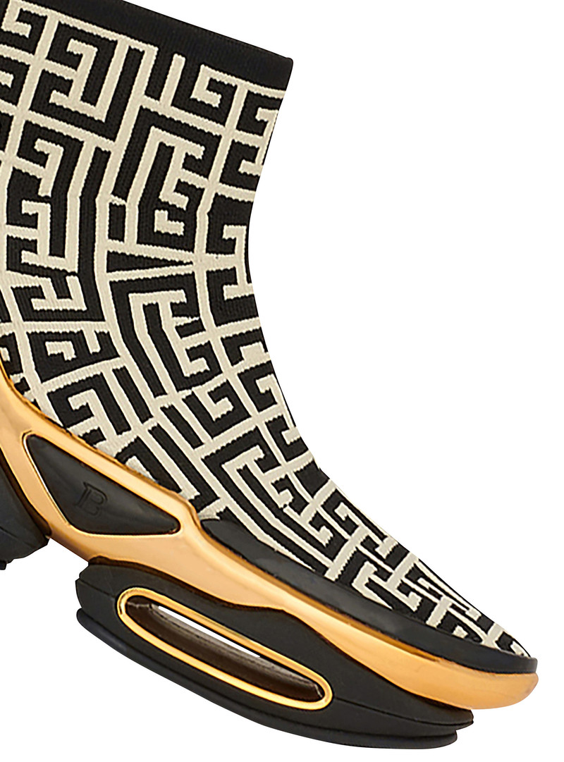 B-Bold high-top mesh trainers 6