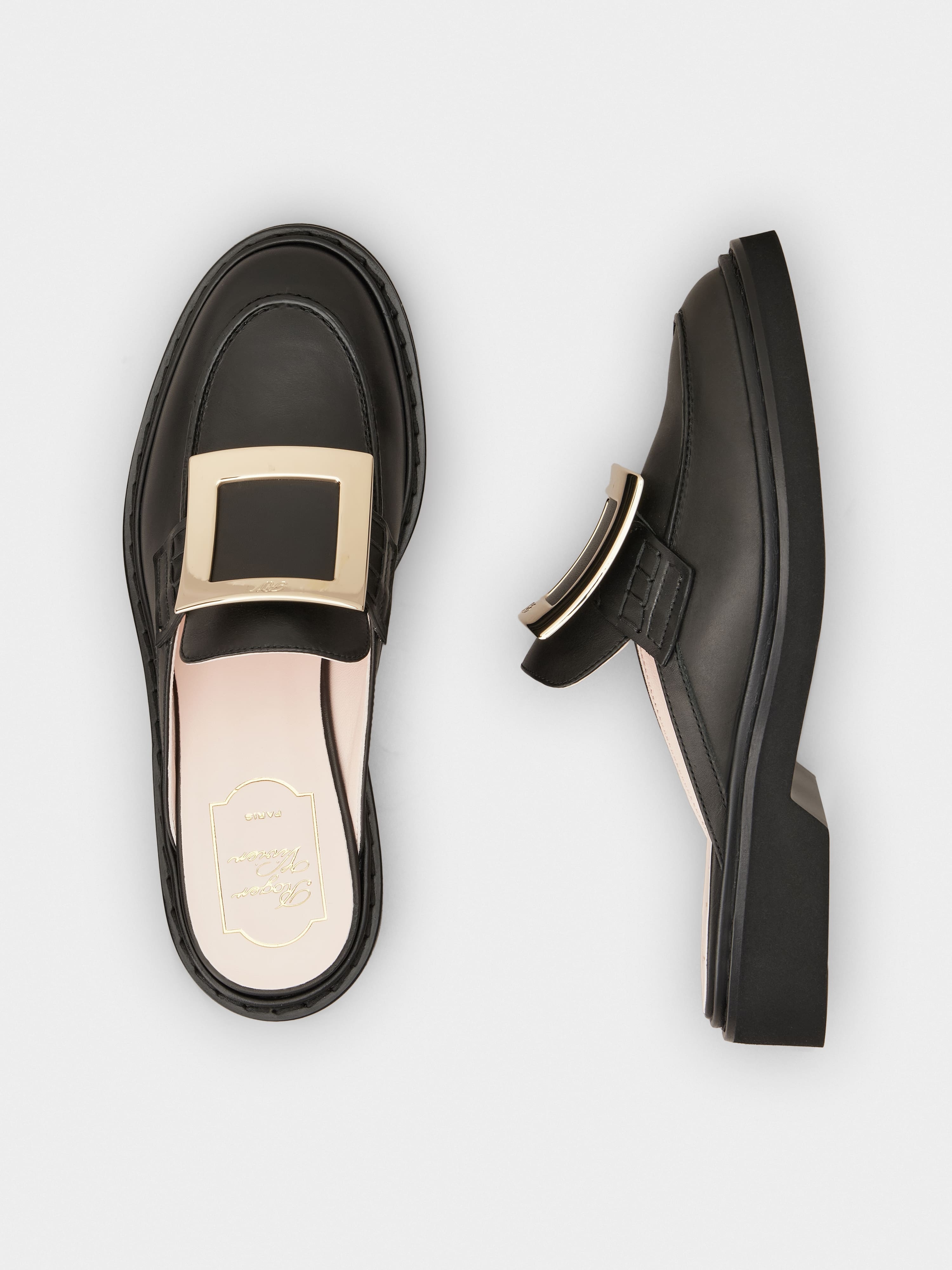 Viv' Rangers Mules in leather - 4