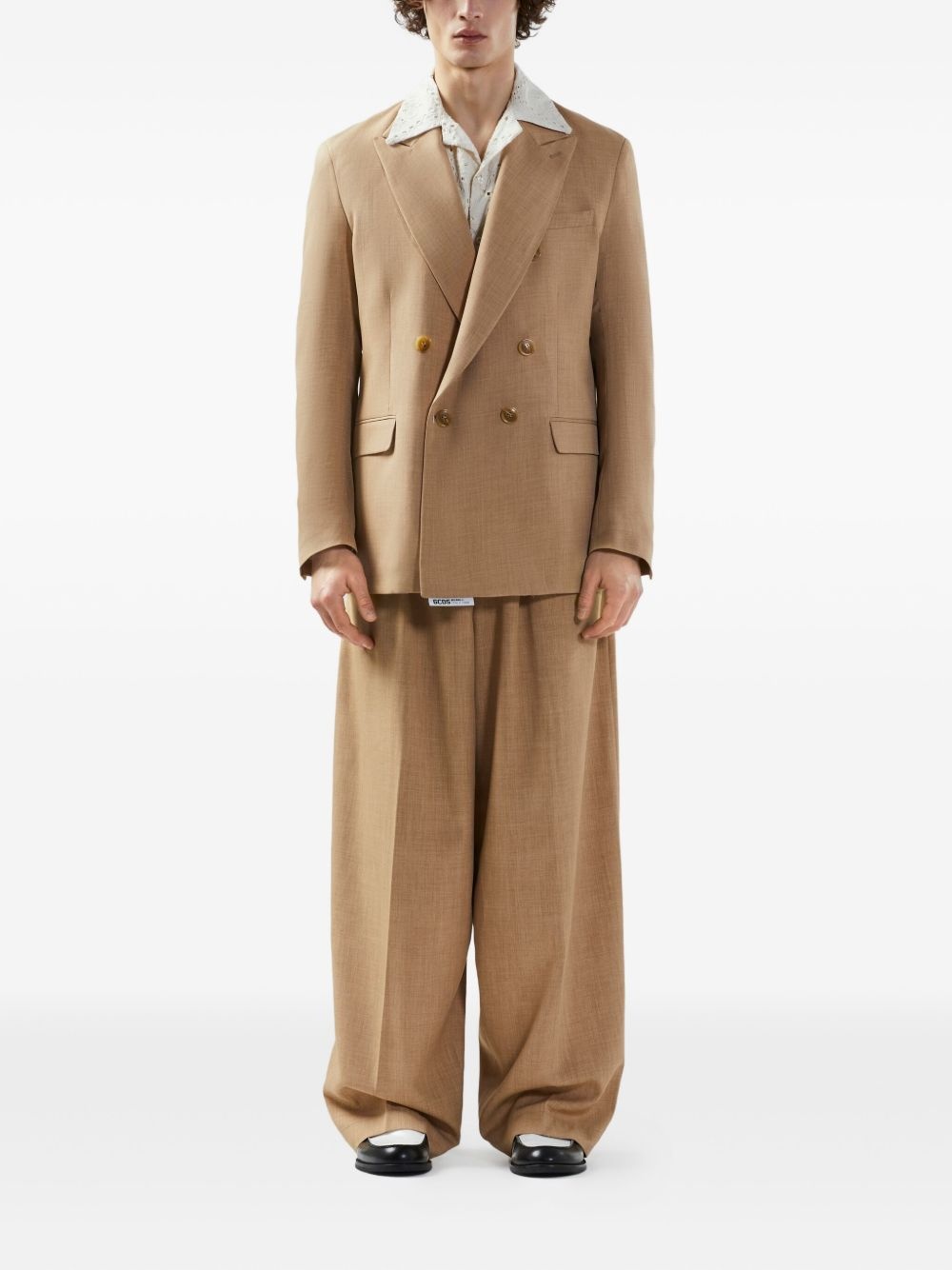 mélange-effect blazer - 2