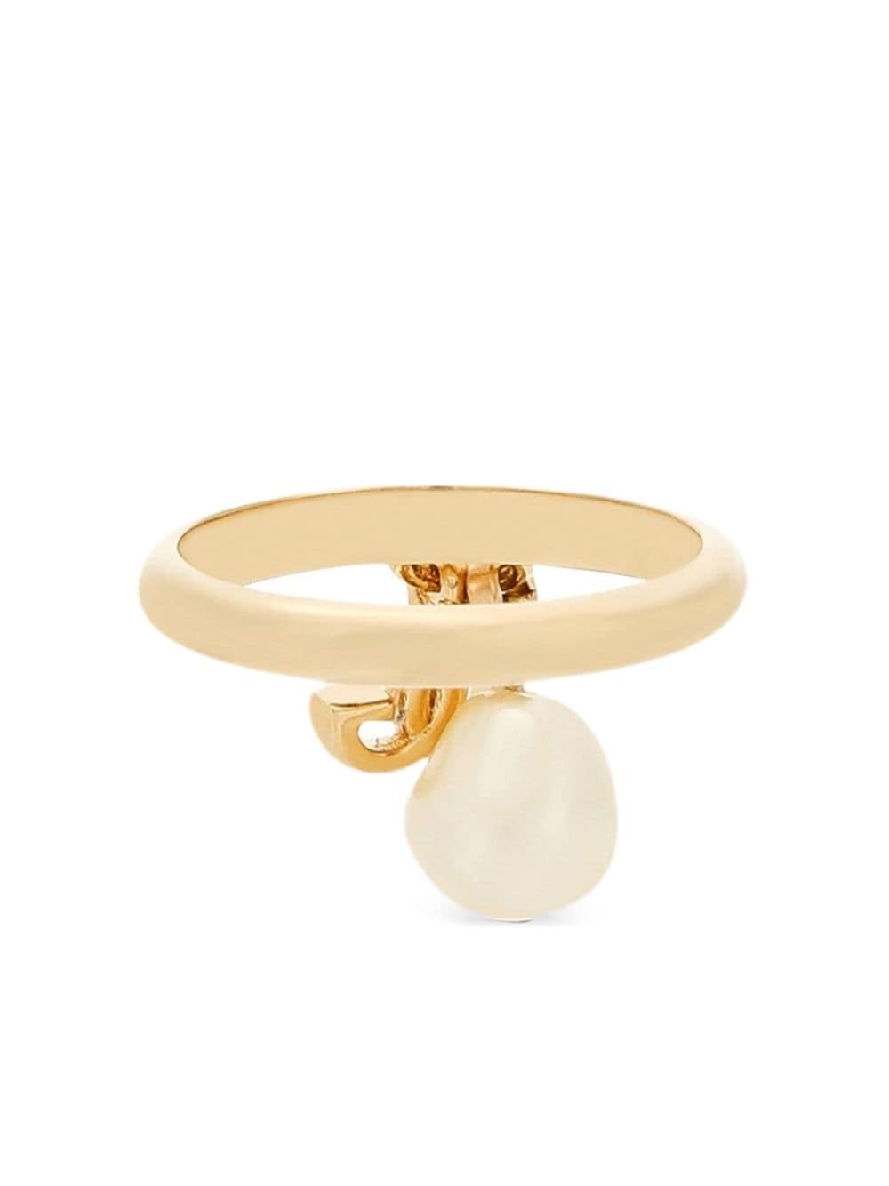 DG-logo pearl ring - 3