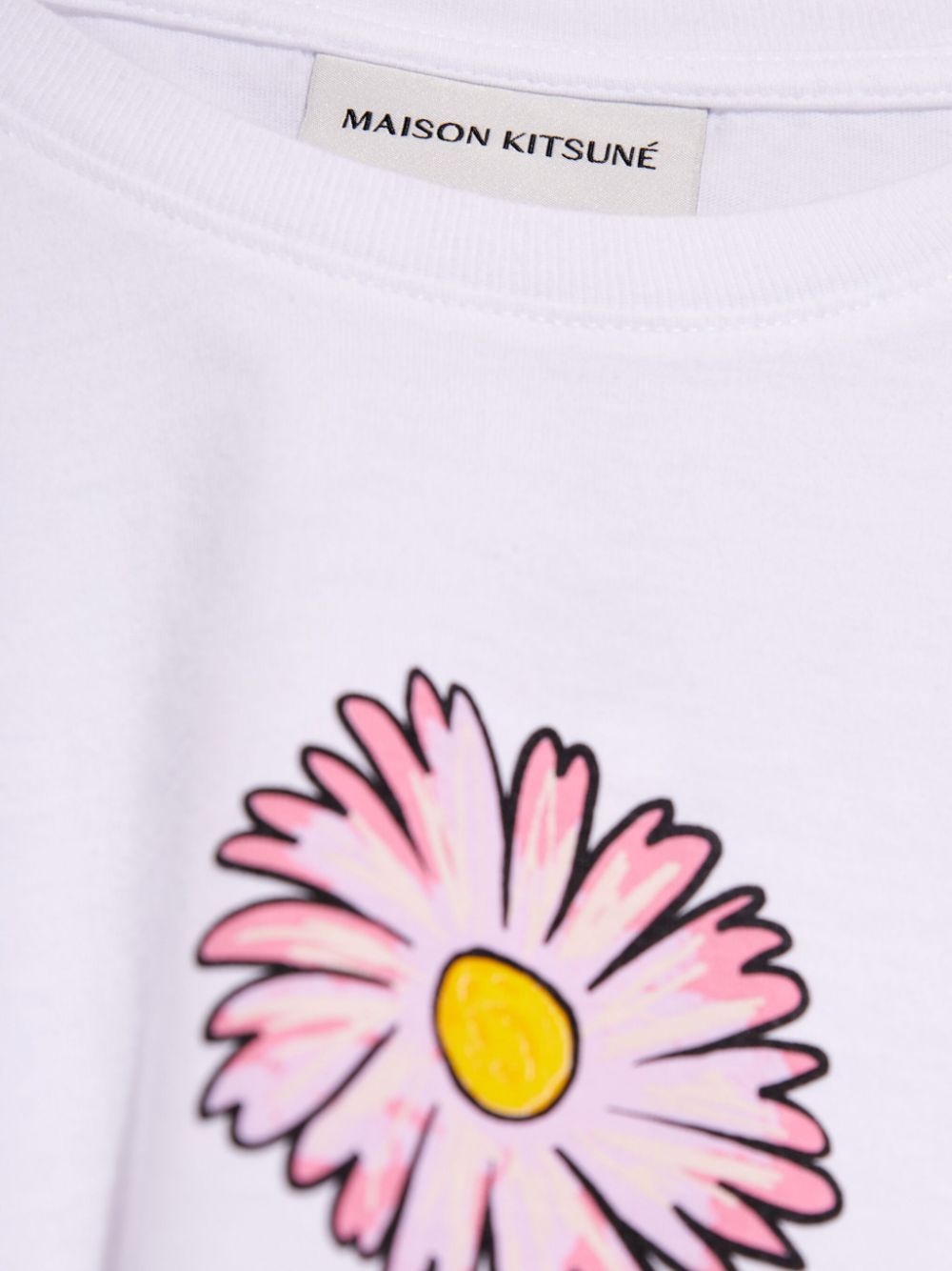 Floating Flower-print cotton T-shirt - 6
