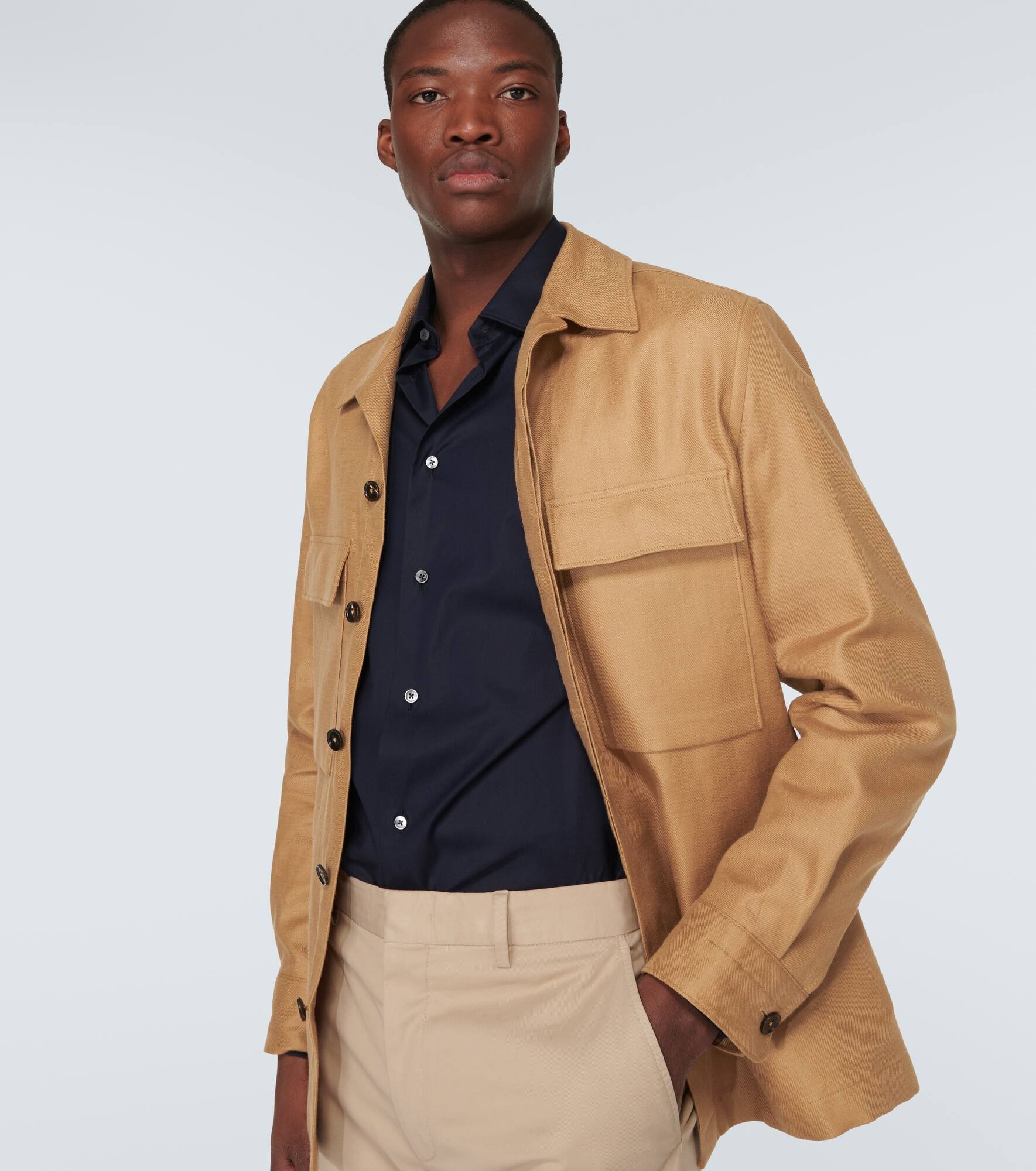 Cotton Oxford shirt - 5