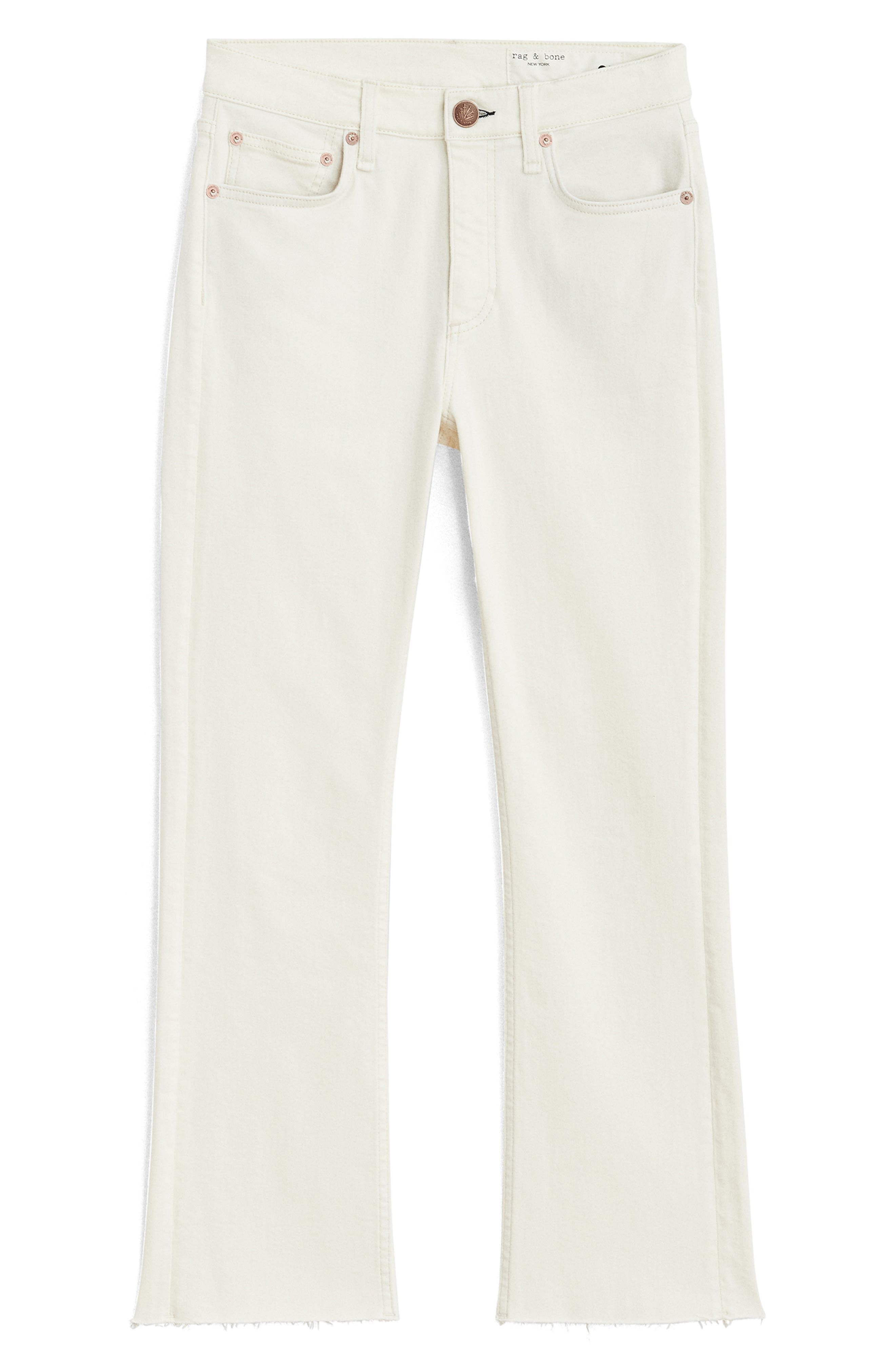 Peyton Mid Rise Ankle Bootcut Jeans - 5