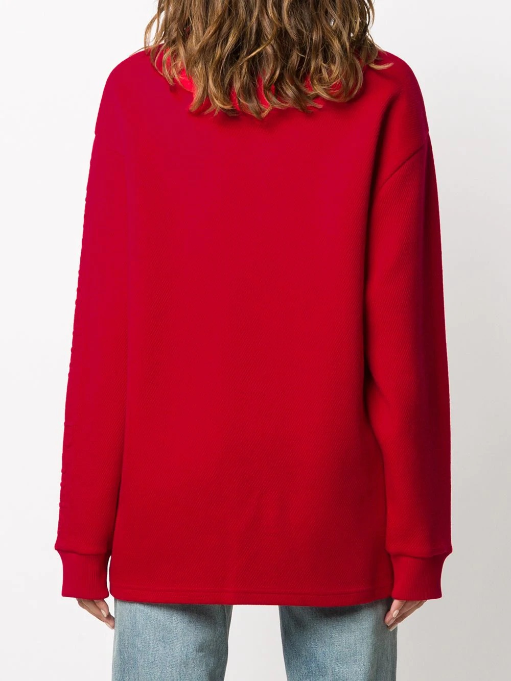 mock neck knit jumper - 4