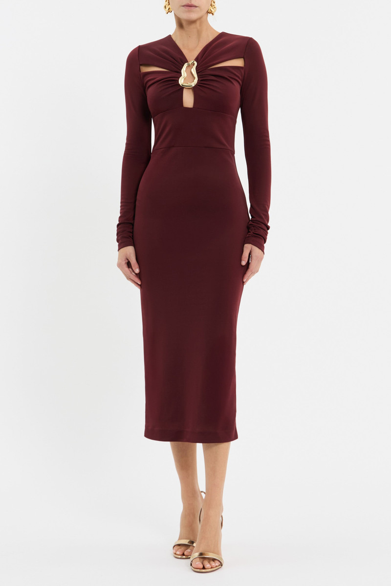Mischa Long Sleeve Midi Dress 2