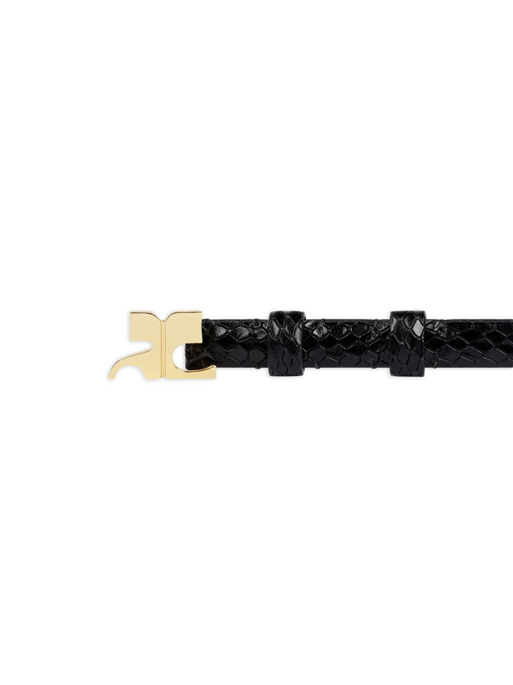 Viper leather belt - 2