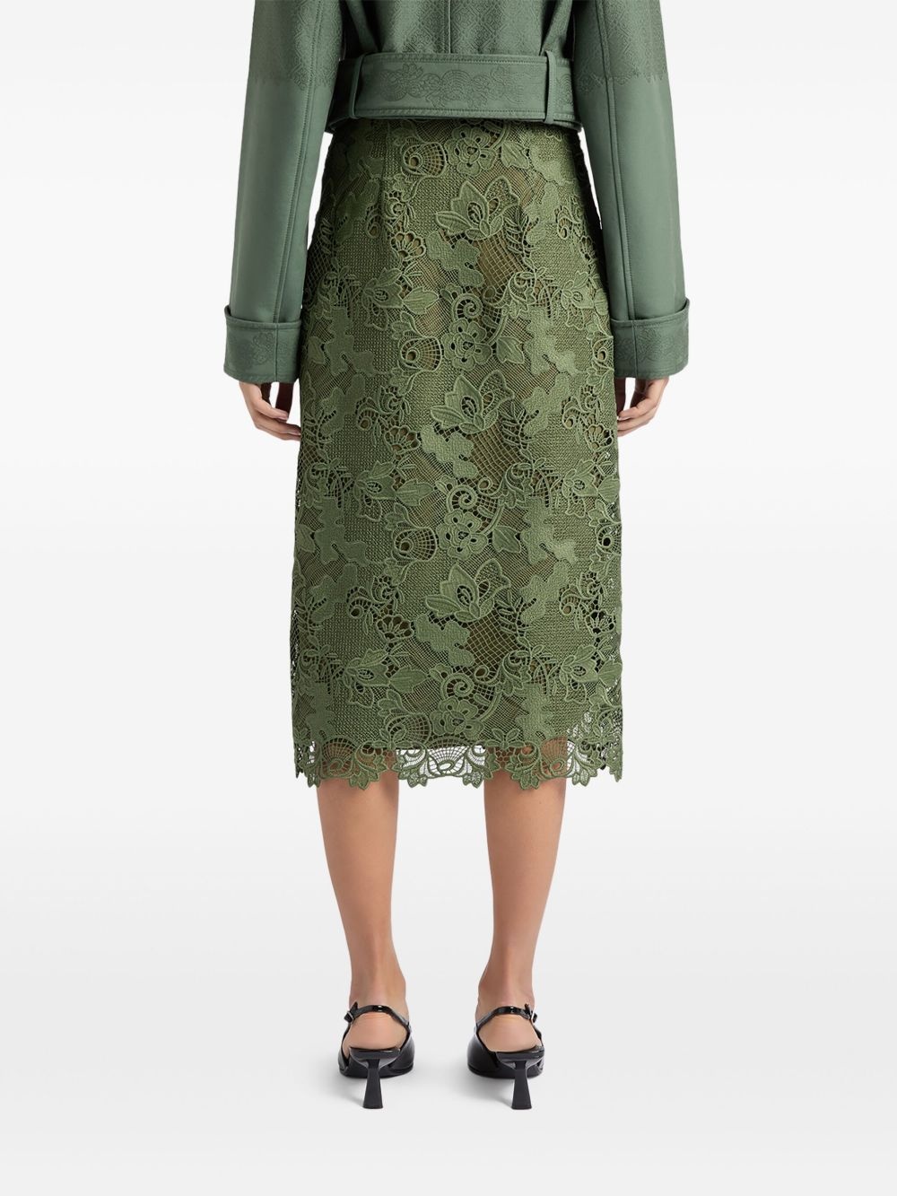 Chantilly-lace skirt - 3
