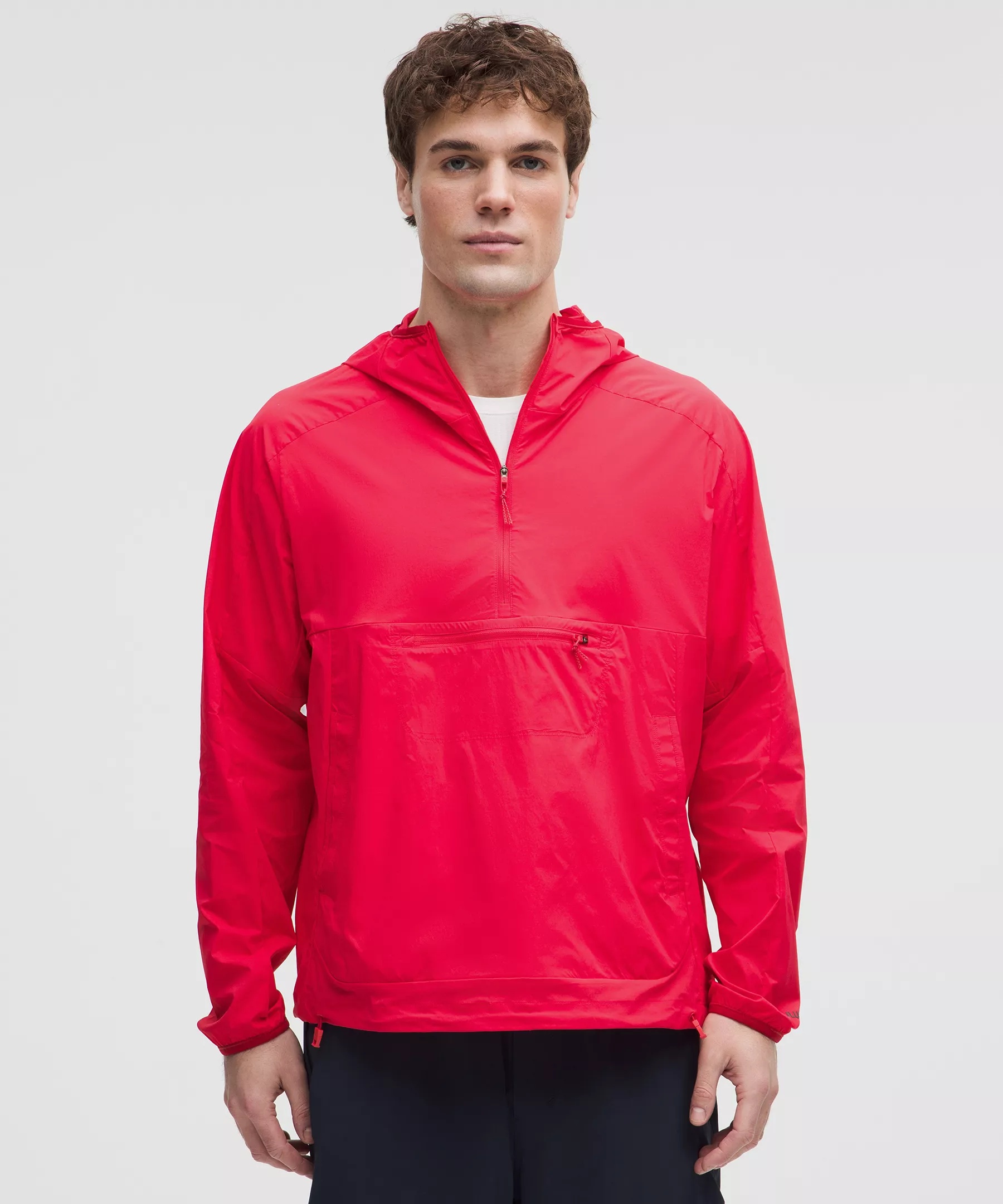 Multi-Pocket Running Anorak - 1