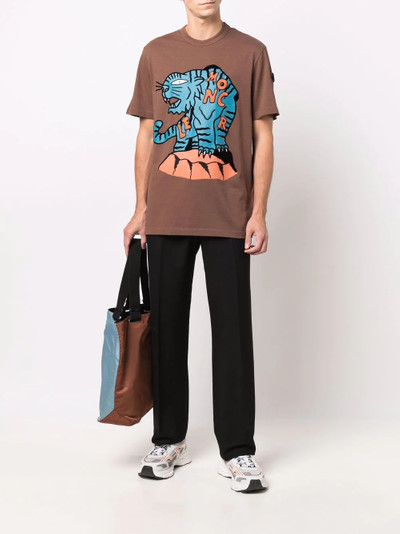 Moncler graphic-print cotton T-shirt outlook