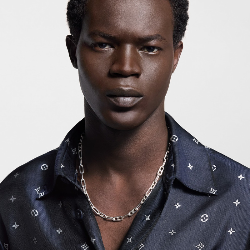 Sleek Monogram Necklace 4