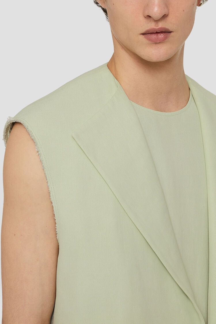 Jil Sander Tailored Vest | REVERSIBLE