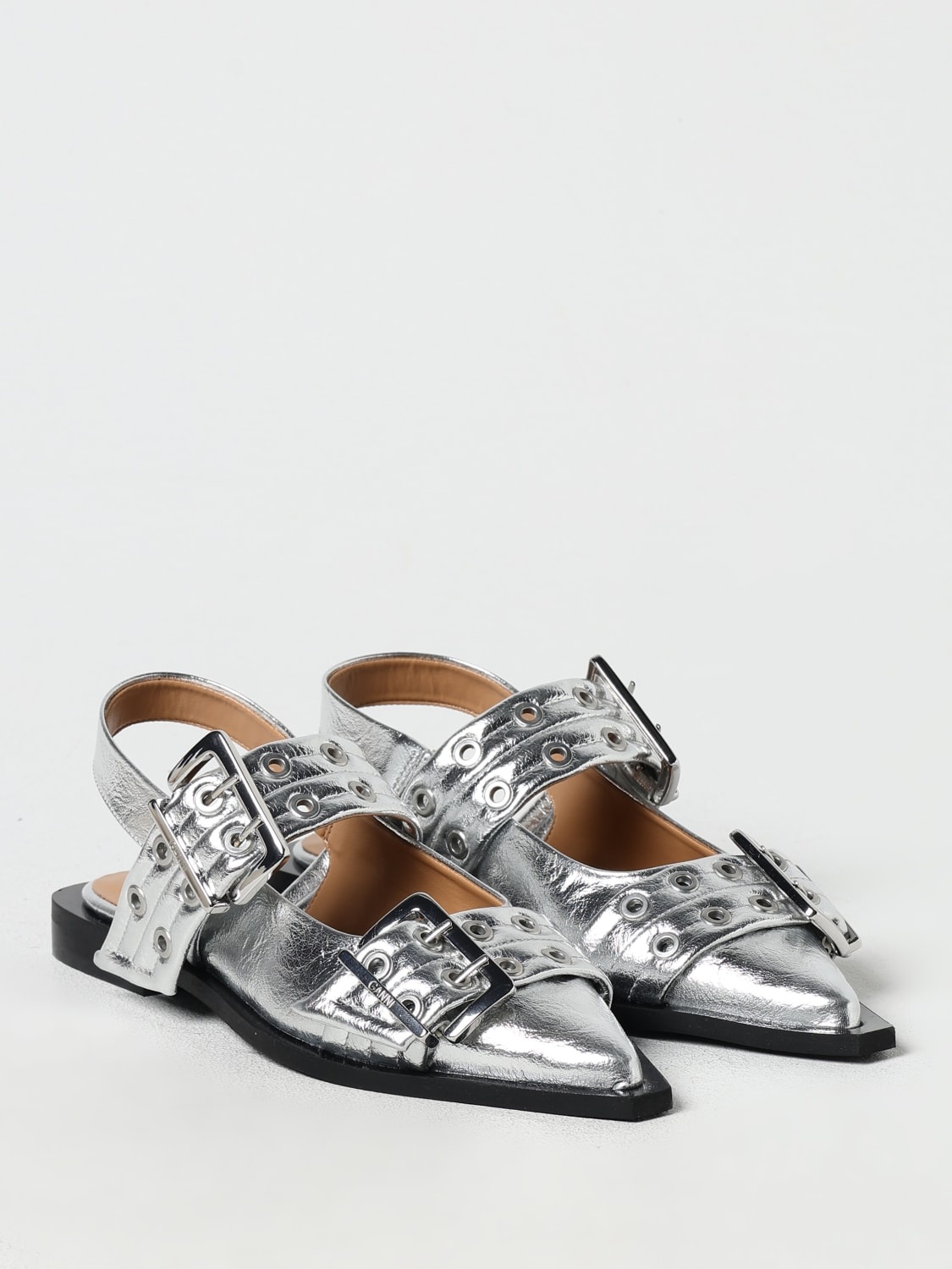 Ballet flats woman Ganni - 2