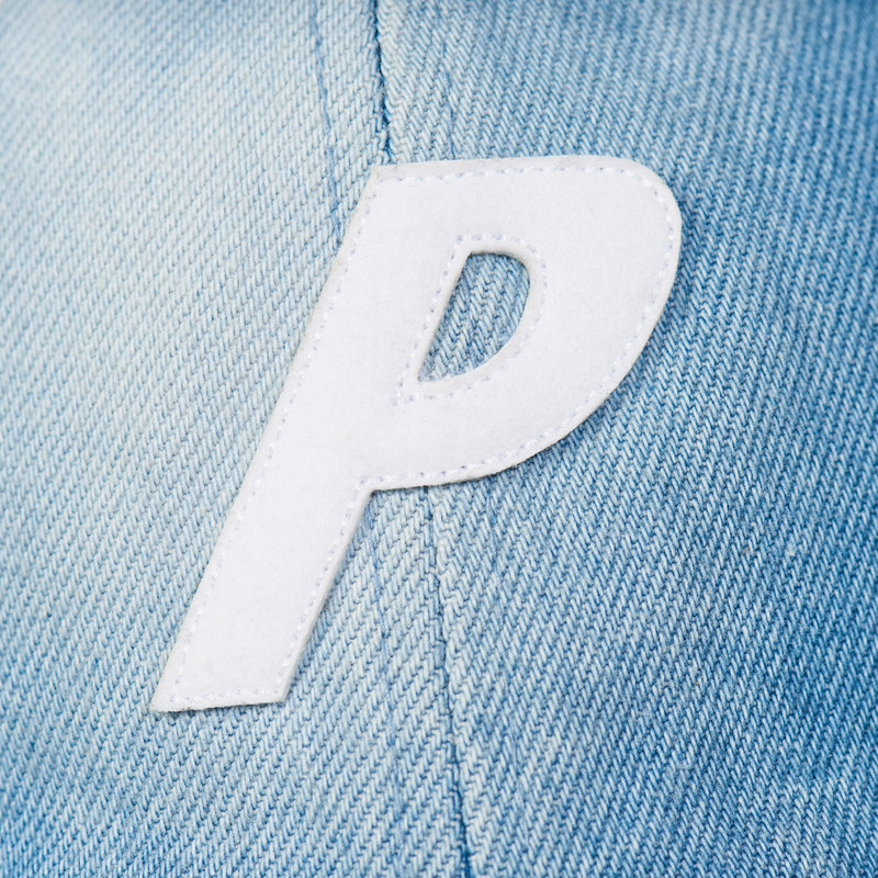 DENIM P 6-PANEL STONE WASH 3