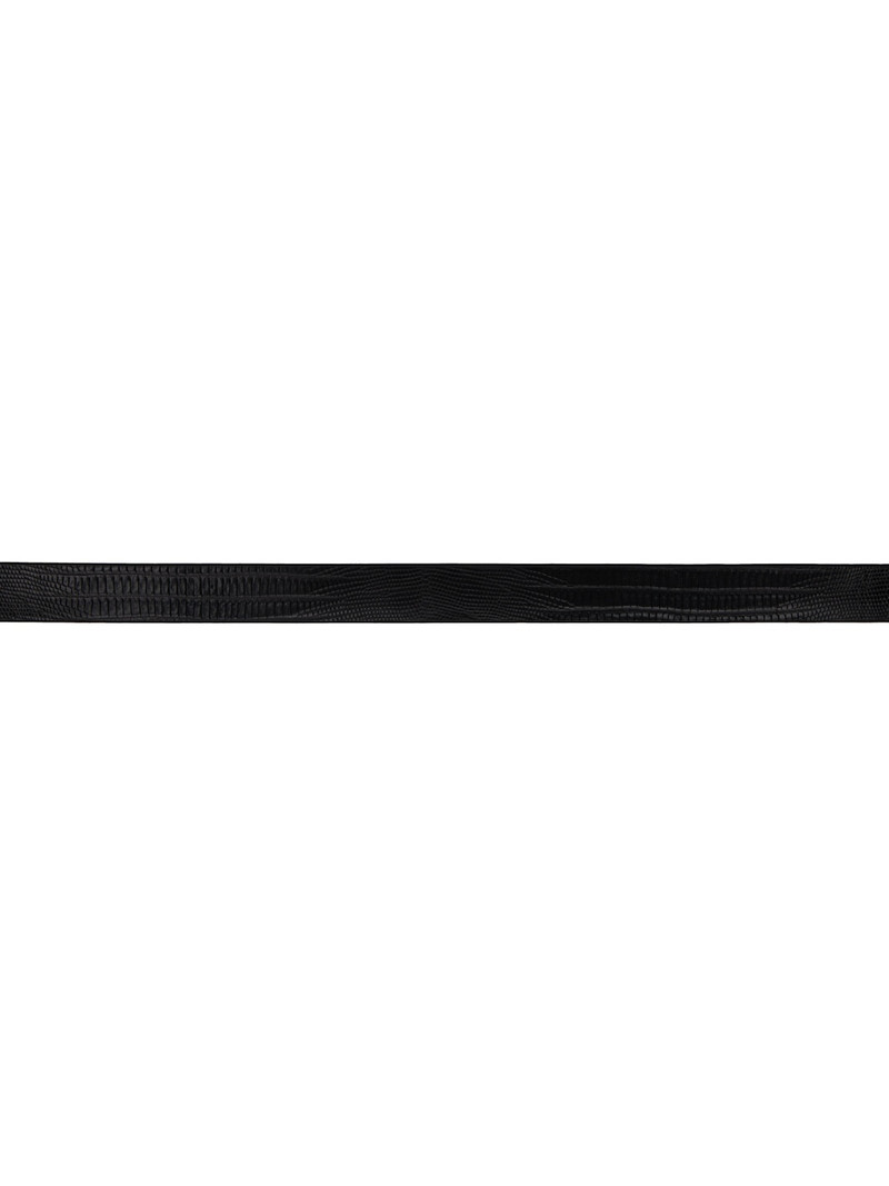 Anderson's Black Croc Calfskin Belt outlook