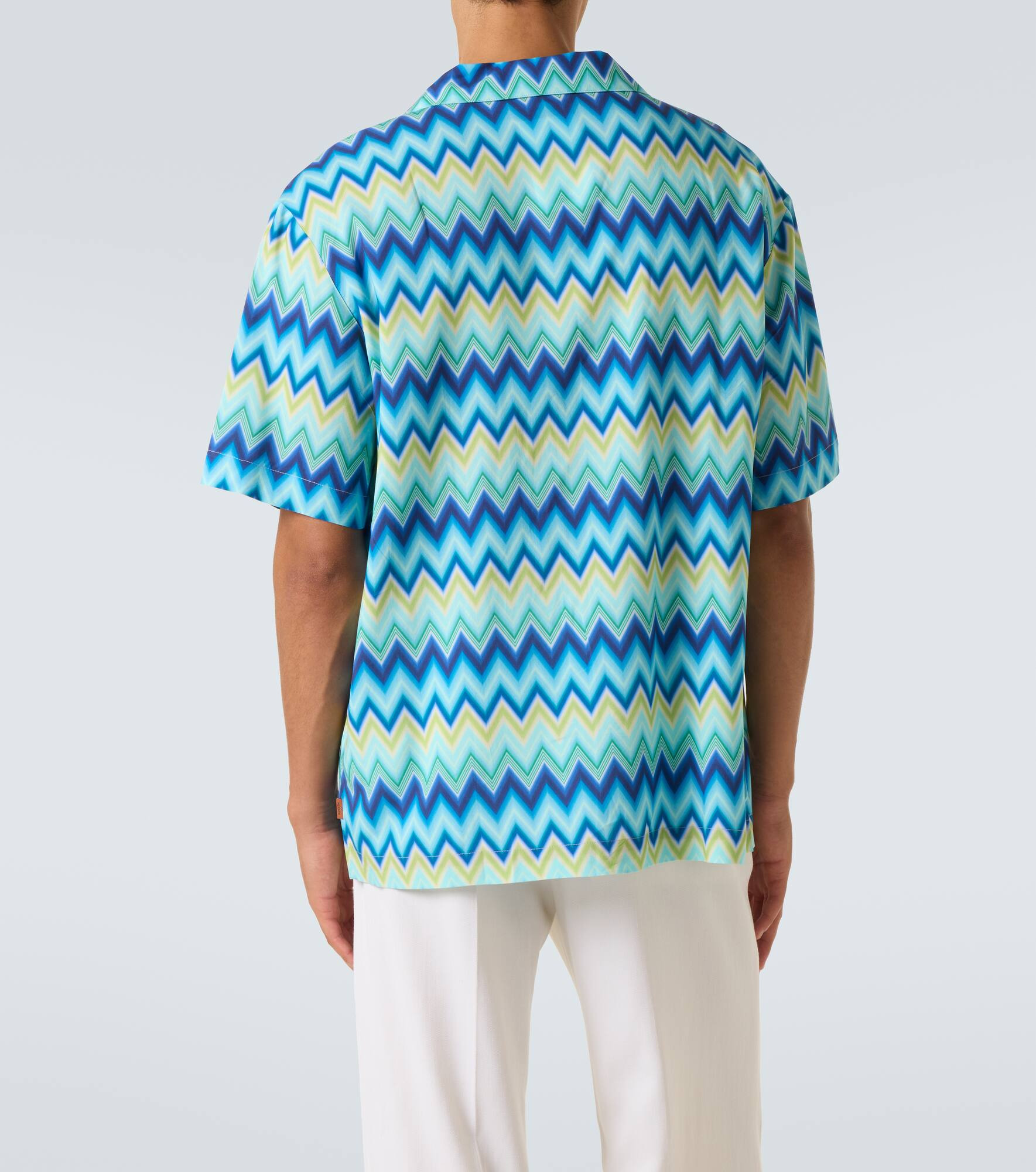Zigzag bowling shirt - 4