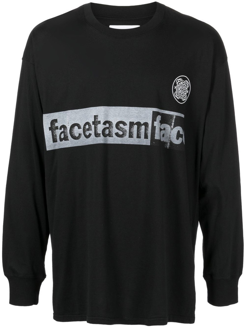logo-print crew-neck T-shirt 1