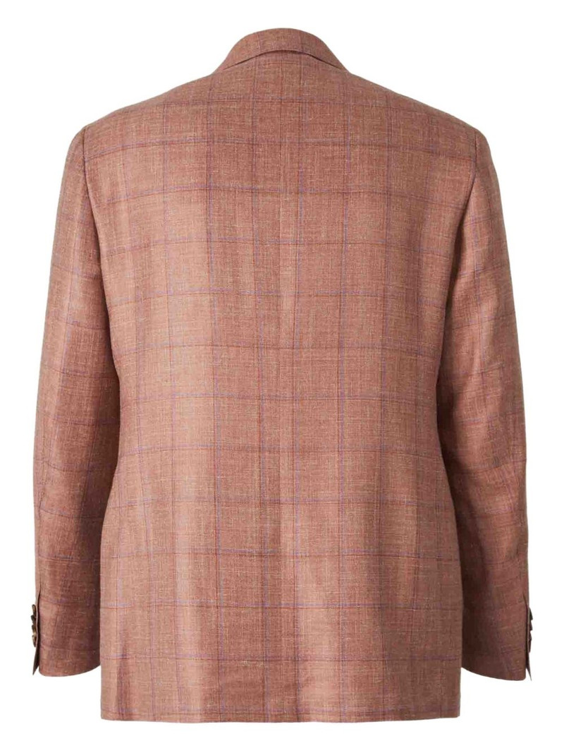 Canali checked blazer outlook