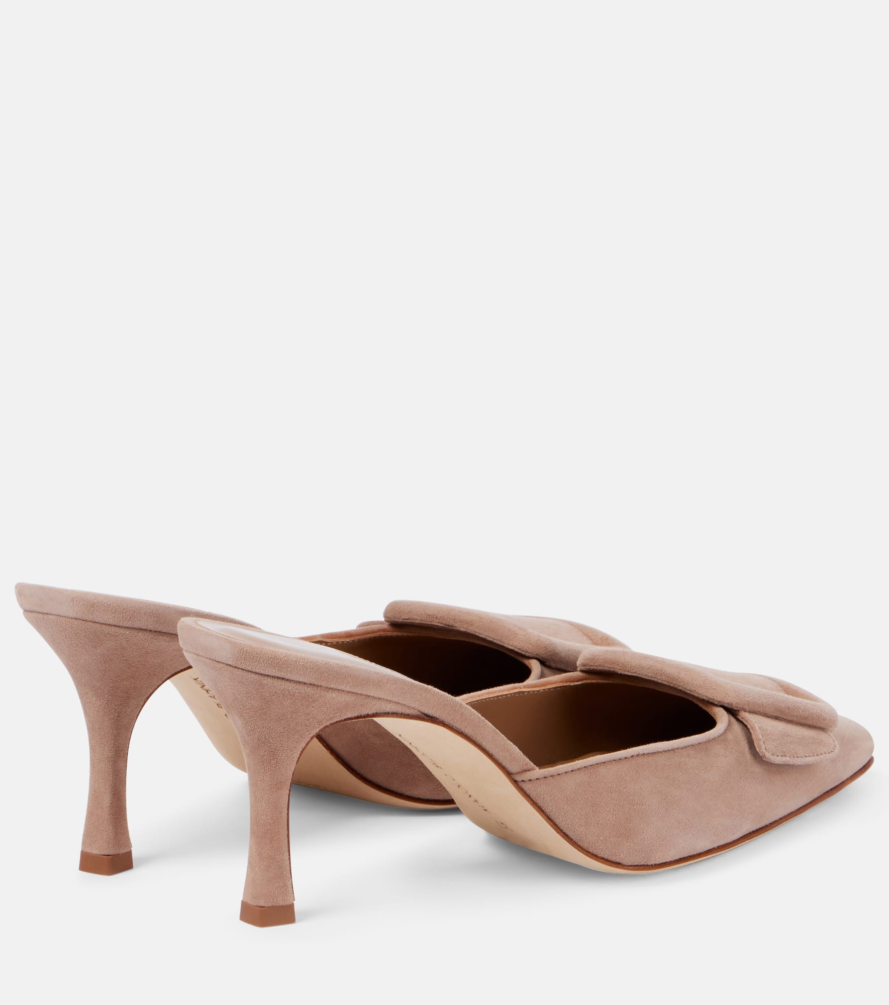 Maysale 70 suede mules - 3