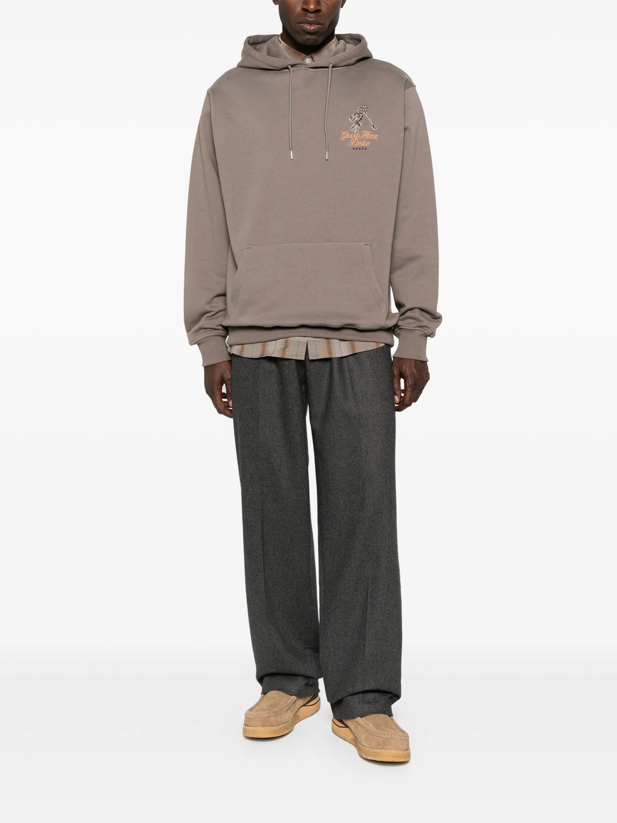 Drole De Monsieur Drawstring-waist Trousers - 3