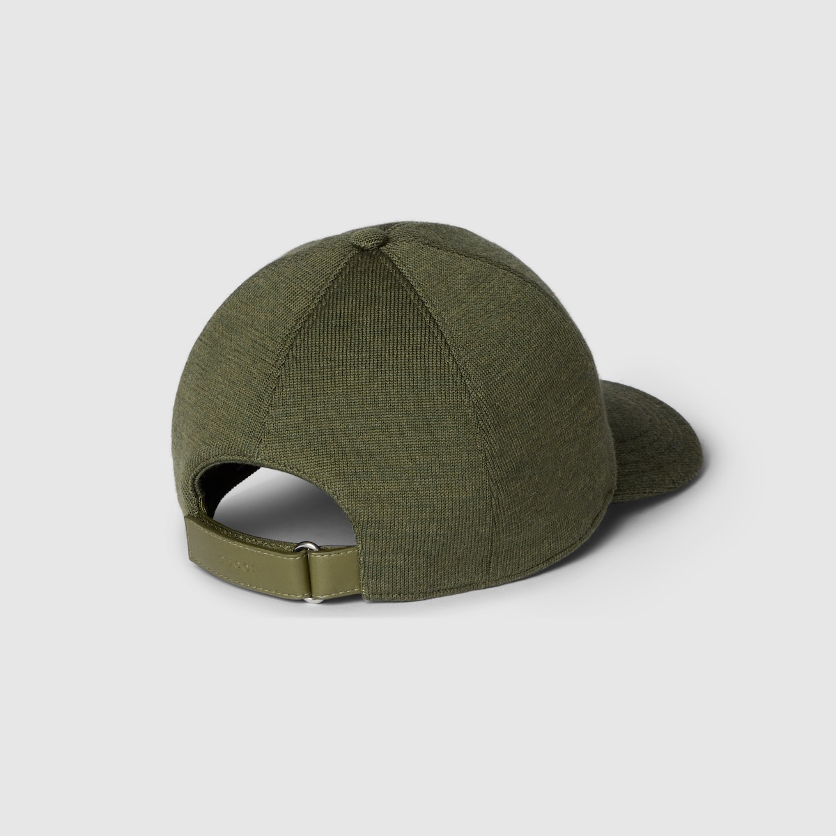 Embroidered wool baseball hat - 3