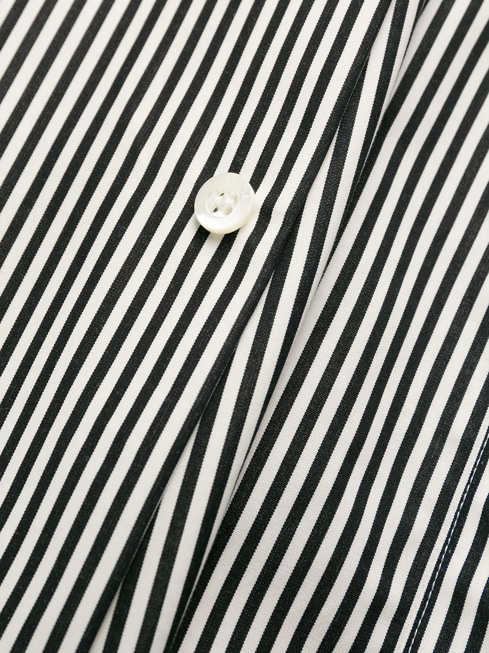 striped logo shirt - 6