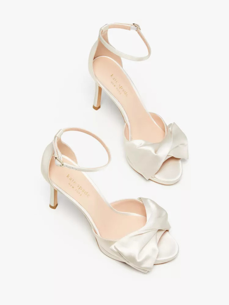 kate spade Bridal Bow Sandals outlook