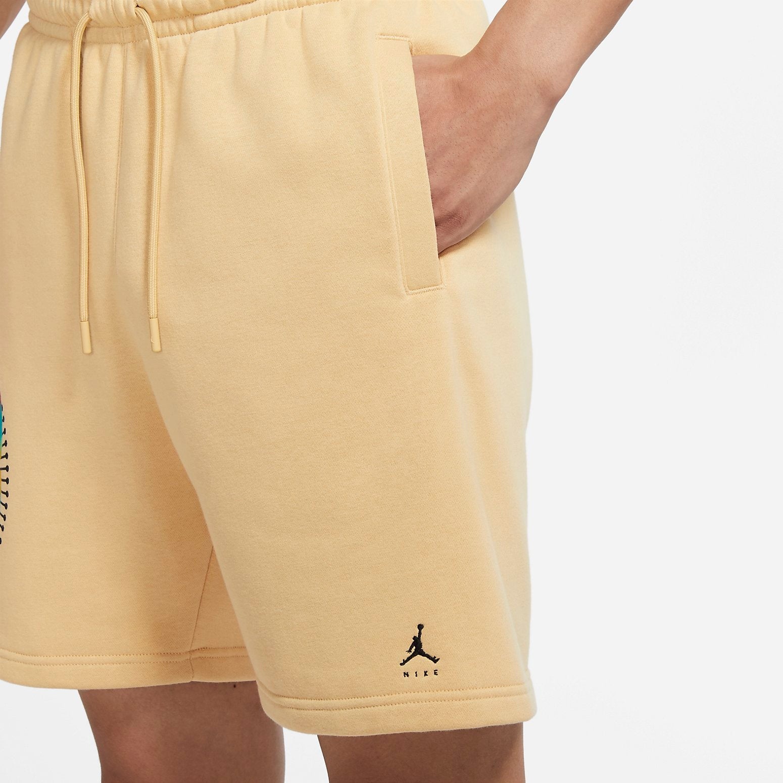 Air Jordan MVP Fleece Shorts 'Khaki' DQ7553-252 - 4