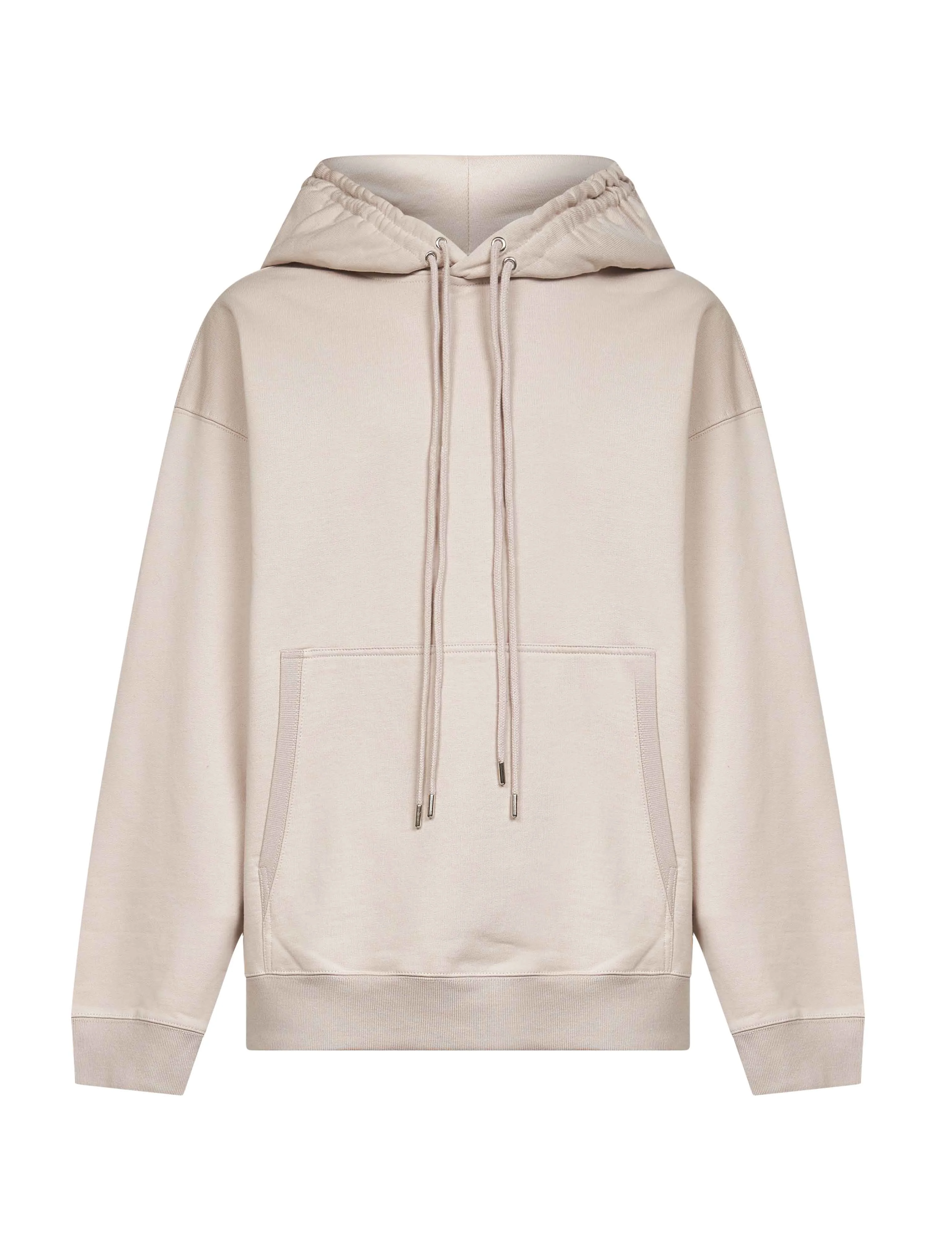 Dries Van Noten Men Pink Cotton Loose-Fit Hoodie - 1