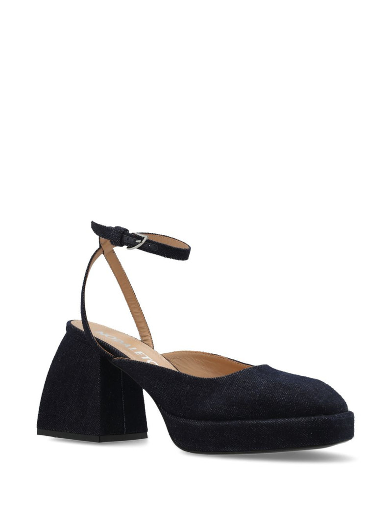 NODALETO platform denim pumps outlook